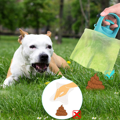 Convenient and Hygienic: New Arrival Zero Contact Dog Poop Scooper with Garbage Bag Dispenser