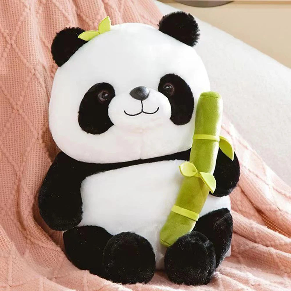 Panda de Bambu Kawaii Boneca Brinquedo de Pelúcia Bonecas Macias Bicho de Pelúcia Almofada Brinquedos para Meninas Namorada Crianças Presentes de Halloween