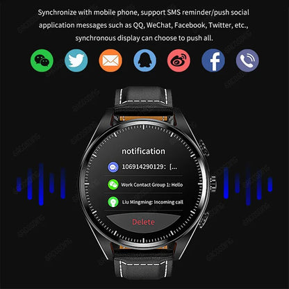 Luxury 2 in 1 Smart Watch 4G Memory Local Music Bluetooth Call NFC Access Control AMOLED 466*466 Smart Watch For Men Women 2023