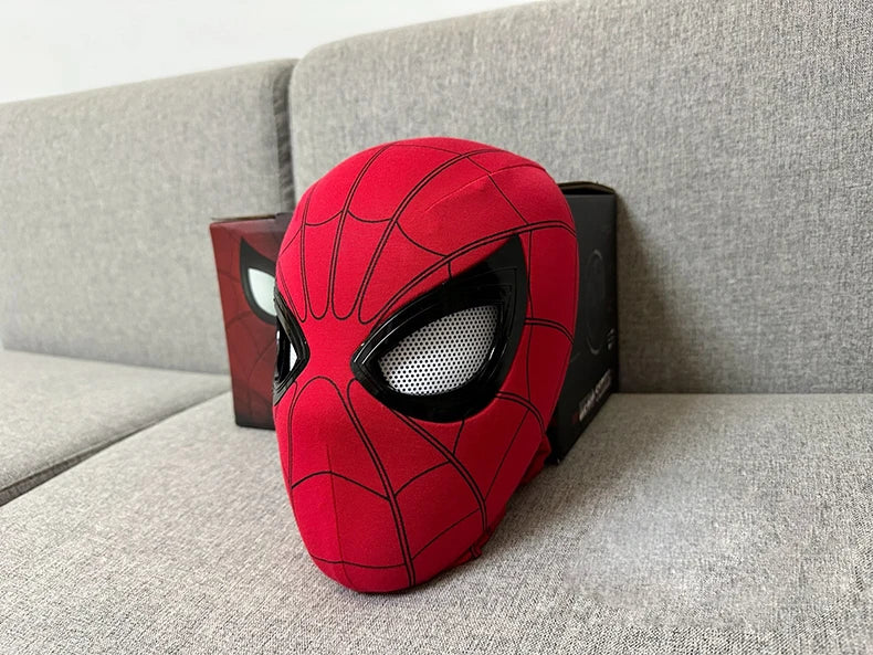 Luxury Spider-Man Helmet with Remote-Controlled Eyes for Cosplay