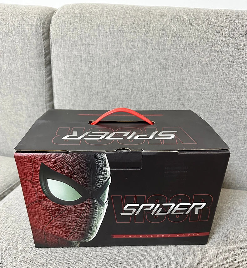 Luxury Spider-Man Helmet with Remote-Controlled Eyes for Cosplay