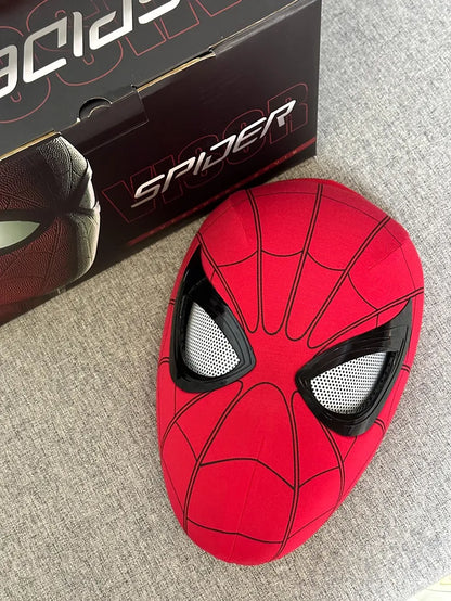 Luxury Spider-Man Helmet with Remote-Controlled Eyes for Cosplay