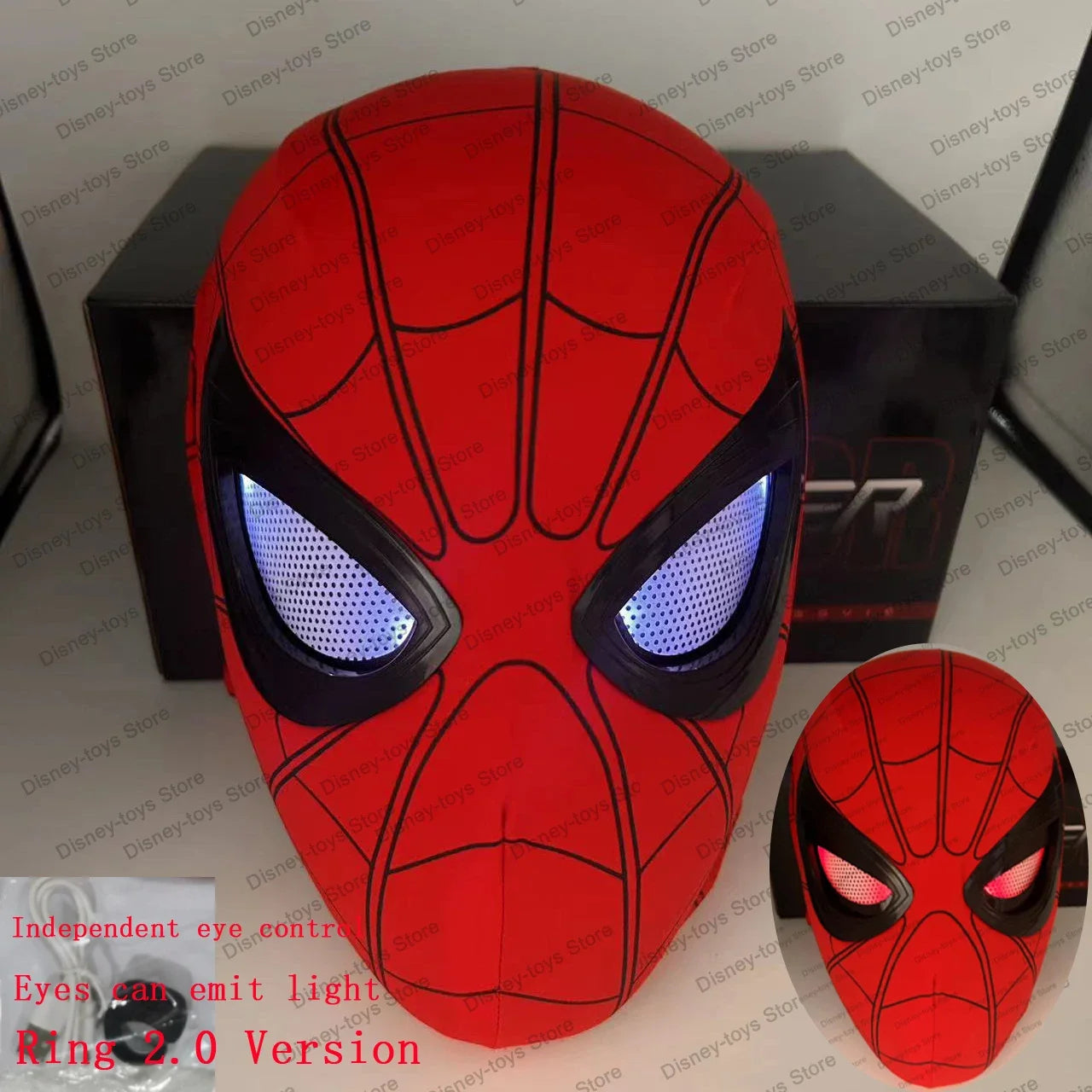 Luxury Spider-Man Helmet with Remote-Controlled Eyes for Cosplay