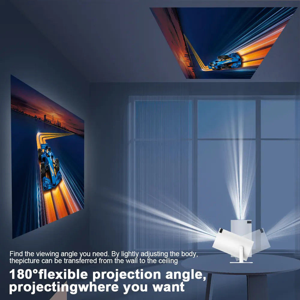 Immerse in 4K Brilliance: Transpeed Android 11 Projector, Dual Wifi6, 200ANSI, BT5.0 – Your Ultimate Cinema Experience!