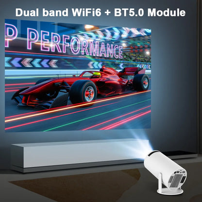 Immerse in 4K Brilliance: Transpeed Android 11 Projector, Dual Wifi6, 200ANSI, BT5.0 – Your Ultimate Cinema Experience!