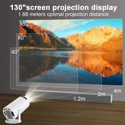 Immerse in 4K Brilliance: Transpeed Android 11 Projector, Dual Wifi6, 200ANSI, BT5.0 – Your Ultimate Cinema Experience!